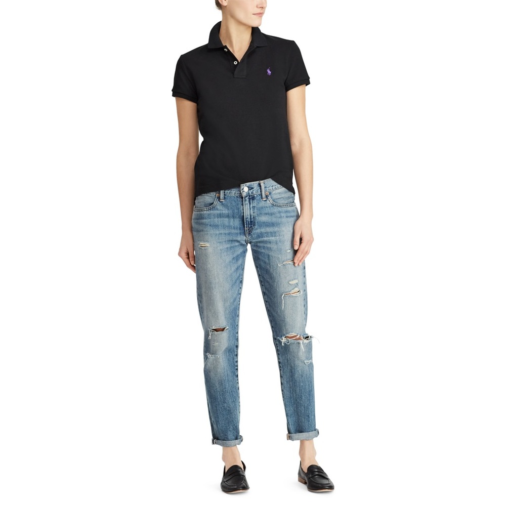 Ralph Lauren Classic Fit Black Polo